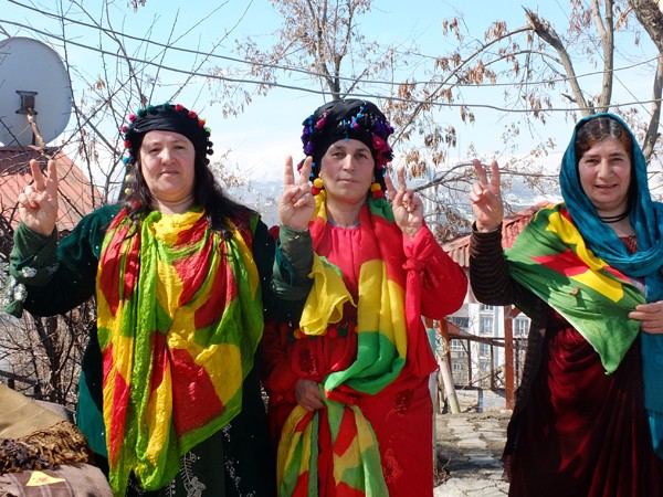 Yüksekova'da '8 Mart Kadınlar Günü' Kutlandı. Fotoğraflar Ömer TEKİN