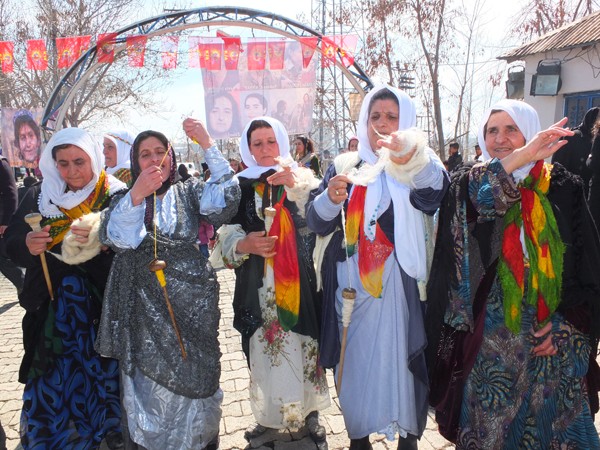 Yüksekova'da '8 Mart Kadınlar Günü' Kutlandı. Fotoğraflar Ömer TEKİN