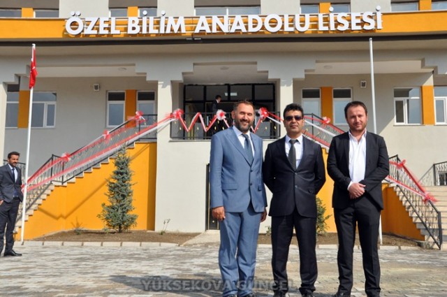 Yüksekova'da Özel Bilim Anadolu Lisesi Açıldı