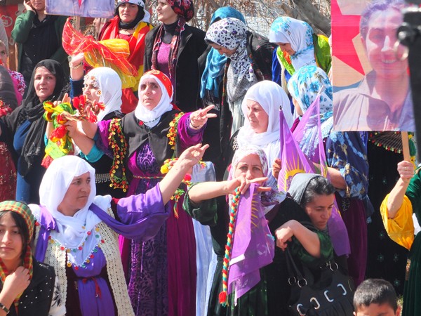 Yüksekova'da '8 Mart Kadınlar Günü' Kutlandı. Fotoğraflar Ömer TEKİN