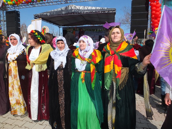 Yüksekova'da '8 Mart Kadınlar Günü' Kutlandı. Fotoğraflar Ömer TEKİN