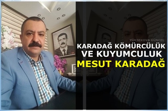 KARADAĞ KÖMÜRCÜLÜK VE KUYUMCULUK - MESUT KARADAĞ - 


Bütün İslam Aleminin ve hususeten halkımızın Kurban Bayramını kutlar, hayırlara vesile olmasını diliyorum.