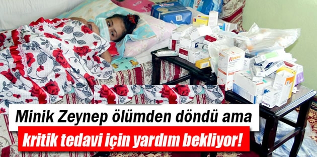 10 yaşındaki Zeynep kuzeni sayesinde yaşama döndü