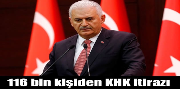 116 bin kişiden KHK itirazı