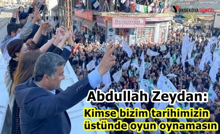 Abdullah Zeydan Pinyanişi aşiretine seslendi