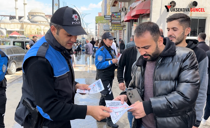 Yüksekova polisinin sanal dolandırıcılığa karşı uyarıları devam ediyor