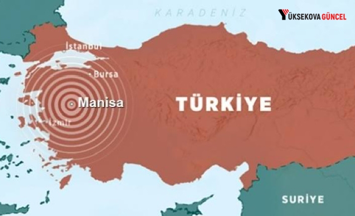 Manisa'da 5.0 büyüklüğünde deprem meydana geldi