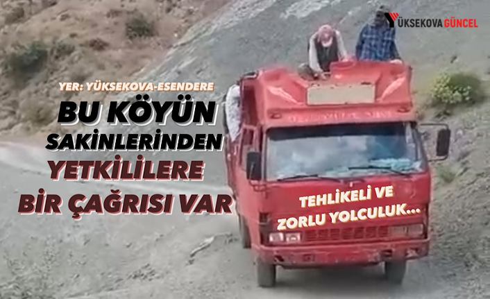 Bu köyün sakinlerinden Yetkililere Bir Çağrısı Var: “Bozuk olan yayla yolumuzu onarılmasını istiyoruz”