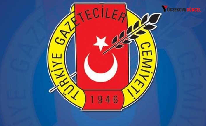 Türkiye Gazeteciler Cemiyeti: Cinayetleri işleyenler gazeteciler değildir