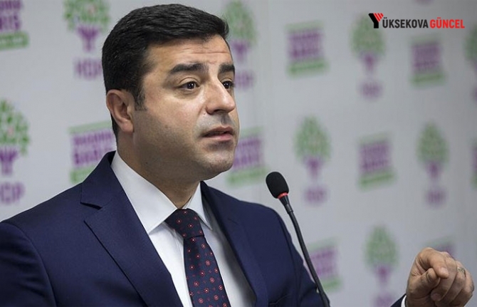 Demirtaş'tan mahkemeye ırkçılık yanıtı: 'Anayasa hükmü çarpıtıldı'