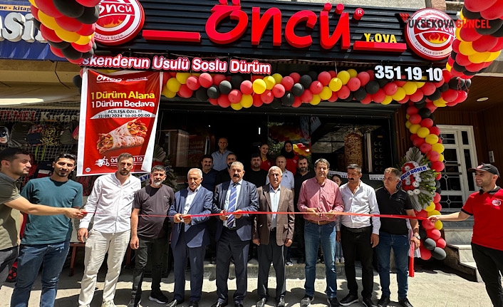 Yüksekova’da “Öncü Dürüm” İsimli İş Yeri Açıldı