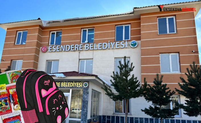 Esendere Belediyesi Yeni Okula Başlayan Öğrencilere Kırtasiye Malzemelerini Ücretsiz Verecek