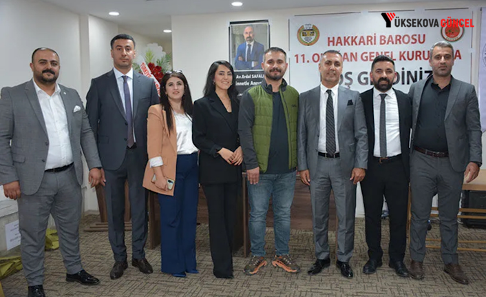 Hakkari Baro Başkanı Yeniden Ergün Canan Oldu