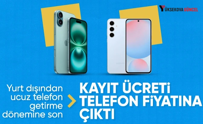 Cep telefonu yeni IMEI kaydı ücreti belli oldu