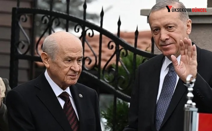 Erdoğan ile Bahçeli'den sürpriz görüşme