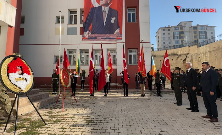 Yüksekova’da 10 Kasım Atatürk’ü Anma Günü