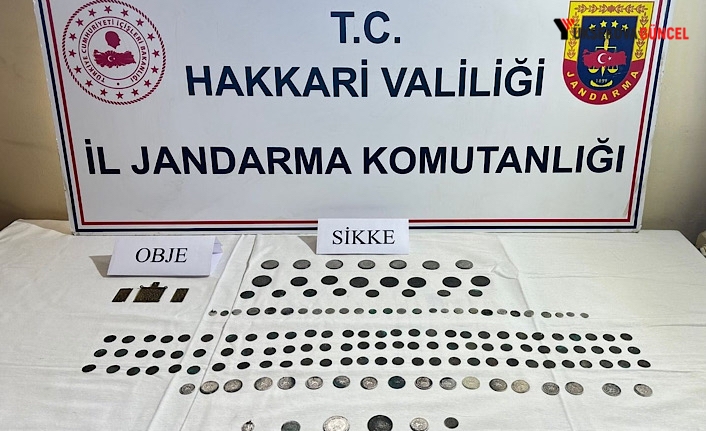 Yüksekova’da Bizans Dönemine Ait 163 Adet Sikke Yakalandı