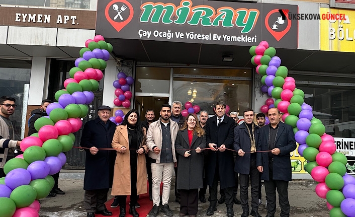 Yüksekova’da “Miray Ev Yemekleri” İsimli İş Yeri Açıldı