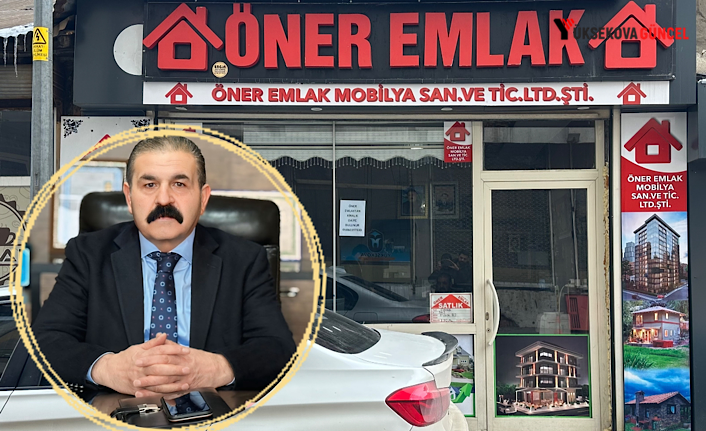 Yüksekova: Öner Emlak Yeni Yerinde Hizmet Vermeye Başladı