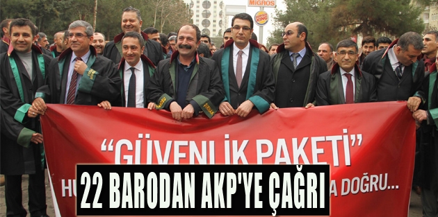 22 barodan AKP'ye 'tasarıyı geri çek' çağrısı