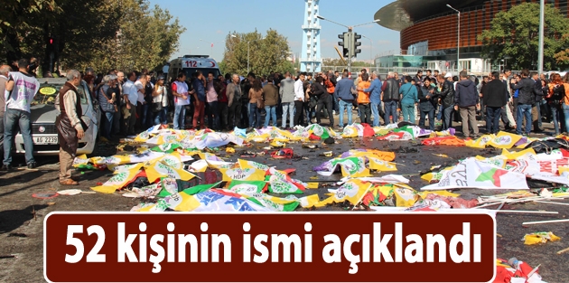 52 kişinin ismi açıklandı