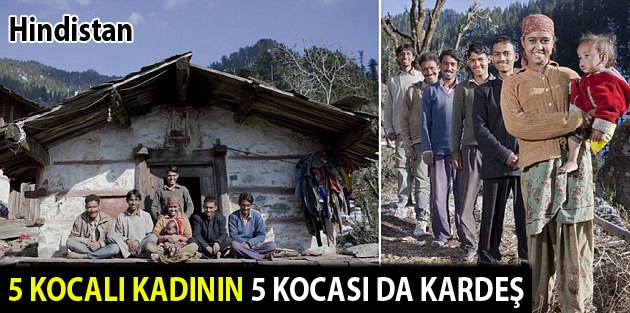 5 Kocalı Kadının 5 Kocası Da Kardeş