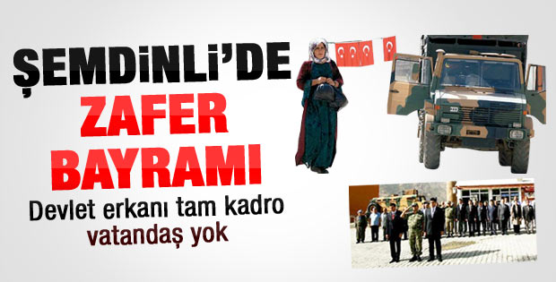 ŞEMDİNLİ'DE BİR BAYRAM SABAHI