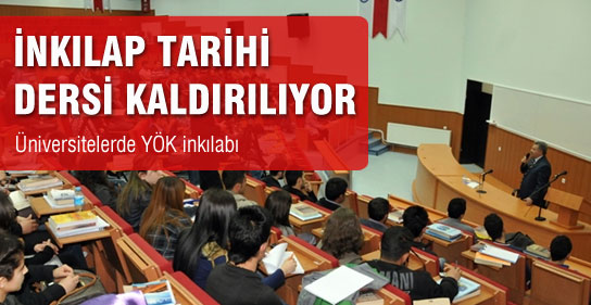 İNKILAP TARİHİ DERSİ KALDIRILIYOR