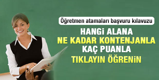 ÖĞRETMEN ATAMALARI BAŞVURU KILAVUZU