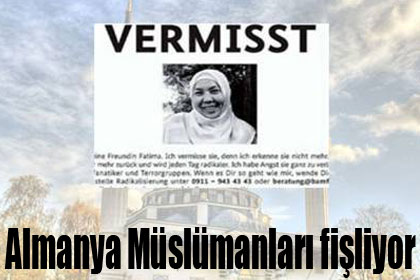 ALMANYA MÜSLÜMANLARI FİŞLİYOR