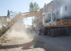 YOL GENİŞLETME ÇALIŞMASI