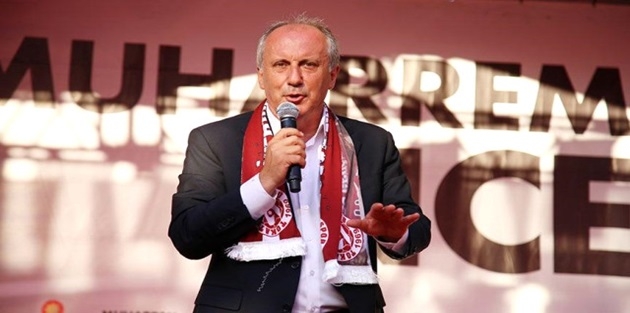 9 Siyasi Parti, 24 Haziran Seçimlerinde Muharrem İnce'ye Destek Kararı Aldı