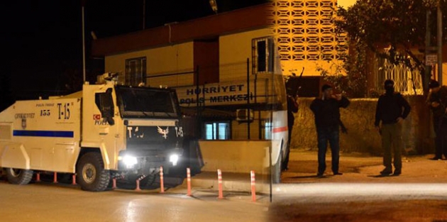 Adana'da polis merkezine saldırı