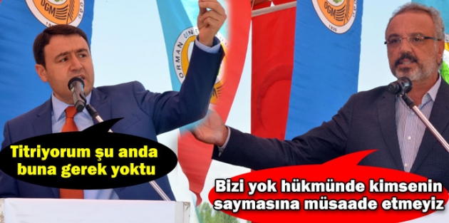 Ağrı Belediye Başkanı ve Vali arasında 'logo' tartışması