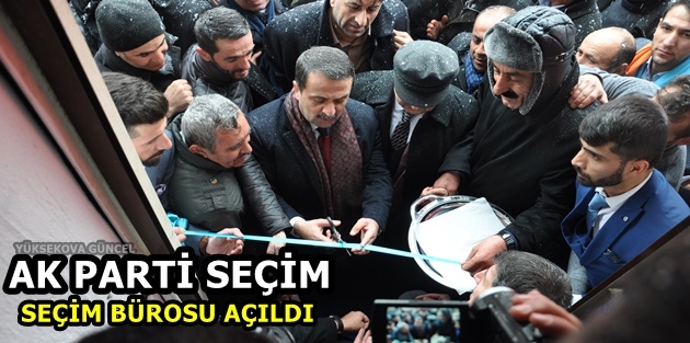 Ak Parti Seçim Bürosu Açıldı