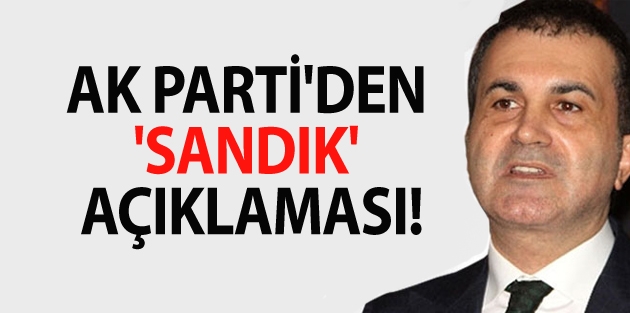 Ak Parti'den 'sandık' açıklaması!