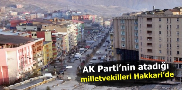 AK Parti’nin atadığı milletvekilleri Hakkari’de