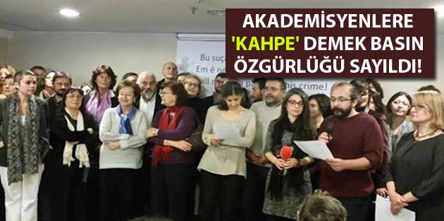 Akademisyenlere 'kahpe' demek basın özgürlüğü sayıldı!