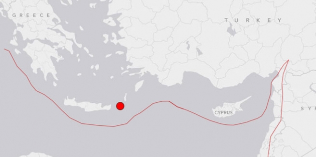 Akdeniz’de deprem…