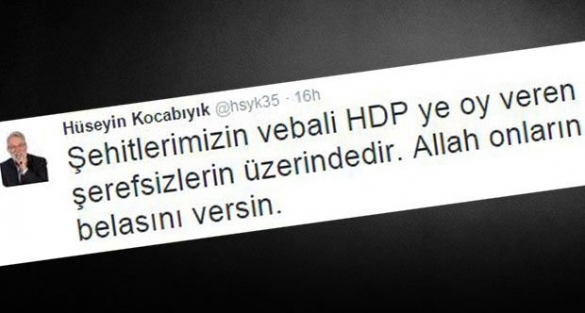 AKP'li vekil Kocabıyık'tan haddini aşan sözler