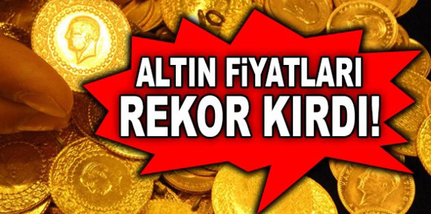 Altın rekor kırdı