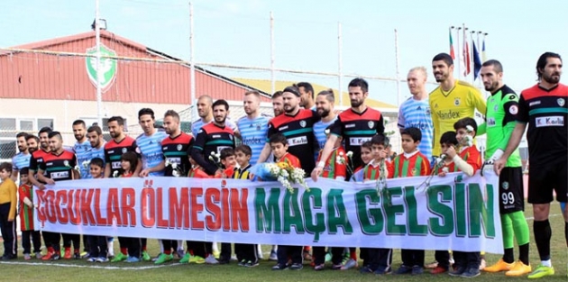 Amedspor’un ‘Çocuklar ölmesin’ pankartı PFDK’lik oldu