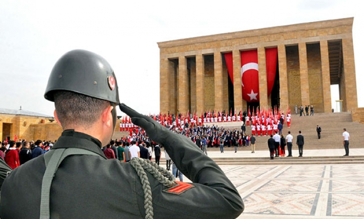 Anıtkabir'de 19 Mayıs töreni