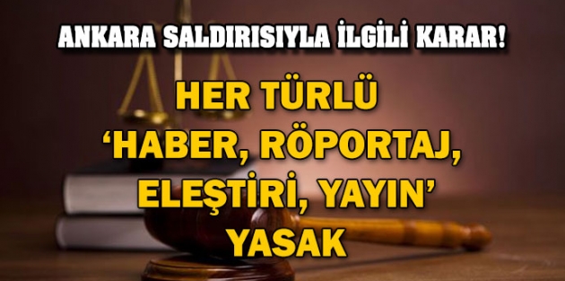 Ankara Cumhuriyet Başsavcılığı'ndan 'kısıtlama kararı'na ilişkin açıklama