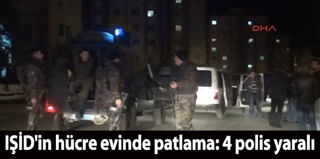 Antep’te IŞİD operasyonunda patlama