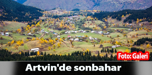 Artvin'de sonbahar