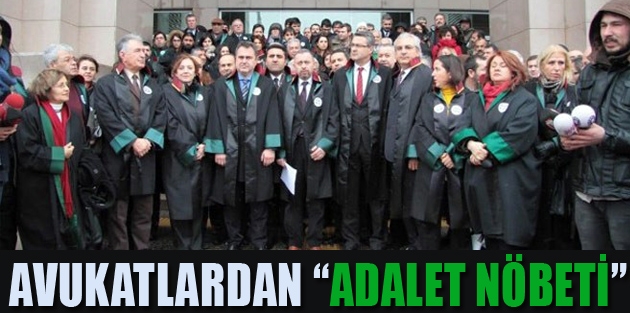 Avukatlardan iç güvenlik paketine karşı “adalet nöbeti”