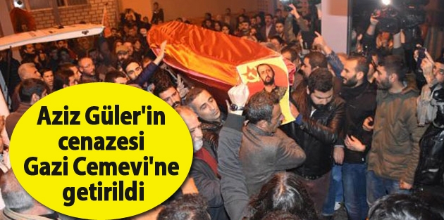 Aziz Güler'in cenazesi Gazi Cemevi'ne getirildi