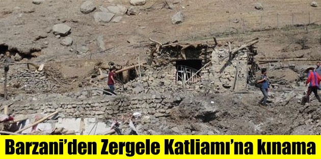 Barzani’den Zergele Katliamı’na kınama