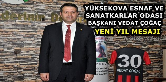 Başkan Çoğaç'tan Yeni Yıl Mesajı